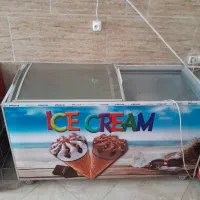 فروش یخچال بستنی ۴۰۰ لیتری دو کشویی موتور دانفوس