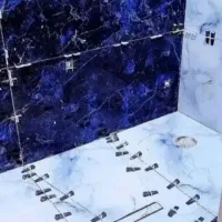 کاشی کاری دوغابی و چسپی