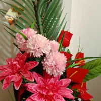 باکس گل بزرگ و زیبا و سالم و نو