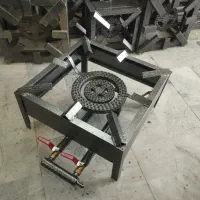 تک شعله رنگ استاتیک 2شعله دوشیر 50×50