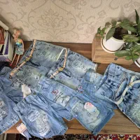 شلوارک دخترانه جین دخترانه
