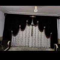 پرده سلطنتی  همراه   کتیبه زیبا.