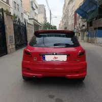 ۲۰۶ تیپ ۳ مدل ۸۵ فول لوازم   بی رنگ شاسی سالم