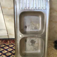 سینک ظرف شویی دو لگنه