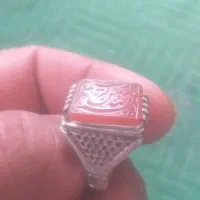 انگشتر عقیق خط