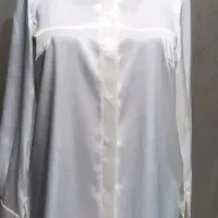 بلوزساتن سفید نو