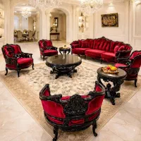 مبل اسپا نیایی گالری مبل ایران چوب راش