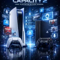 اکانت قانونی ظرفیت ۲ پلی استیشن (PS4/PS5)