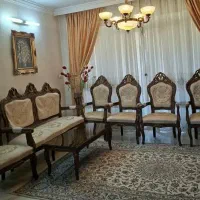 مبل۹نفره کلاسیک همراه با میز ناهار خوری۸نفره