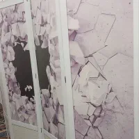 پارتیشن تاشو طرح سه بعدی
