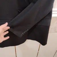کت مزون دوز زنانه کاملا مشکی