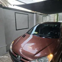 پژو ۲۰۶ مدل ۸۷ . قیمت ۸۰۰ تومن