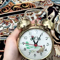 ساعت رومیزی کوکی مرغی