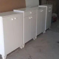 جاکفشی ملامینه سفید عرض ۶۰سانت