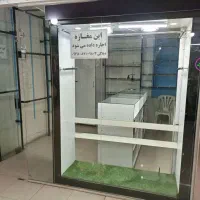 ویترین ام دی اف مغازه