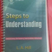 کتاب زبان Steps to understanding