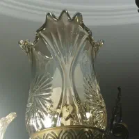 لاله لوستر خورشیدی شامپاین بلند