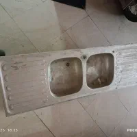 سینک ظرفشویی دو لگنه