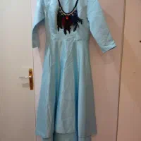 پیراهن ساتن دنباله دار 500تومان