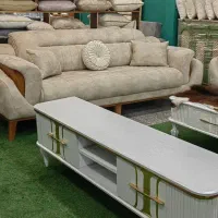 مبل راحتی ۸ نفره ماهور با مکانیزم ریلکسی
