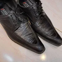 کفش چرم تبریز مدل قیصری