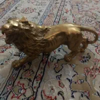 مجسمه شیر برنز