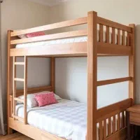 تخت خواب نوجوان و تخت دو طبقه کمد و ویترین نوزاد|تخت و سرویس خواب|مشهد, نوید|دیوار