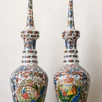 کوزه گلدان قدیمی اوزاکا ژاپن