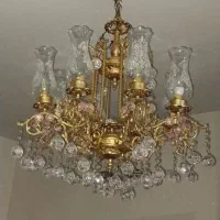 خریدار وفروشنده لوستر برنجی سالم خراب در اسلامشهر