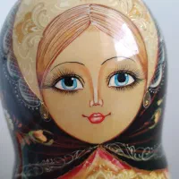 ماتروشکا فری تیل لوکس ۷ تکه روسی museum quality