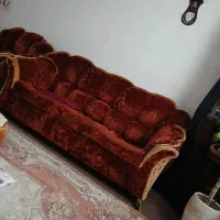 مبل ۷نفره چوب نژاد فوری به فروش می‌رسد