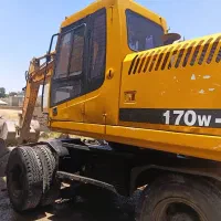 بیل مکانیکی لاستیکی هیوندا 170 مدل 2005
