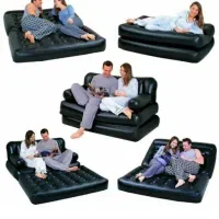 تشک و کاناپه بادی دونفره(پنج حالته)