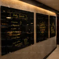 تخته وایت برد شیشه ای پیور 100در200لوسنت