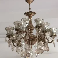 لوستر ۷ شاخه برنز