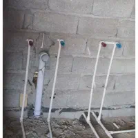 لوله کشی آب و فاضلاب و نصب پمپ، آبگرمکن، شیرآلات