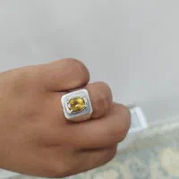 انگشتر نقره جواهری