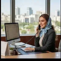 استخدام منشی خانم