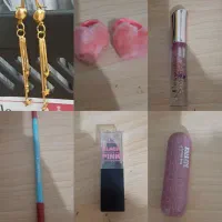 رژلب و گوشواره