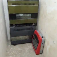 دو عدد بخاری بزرگ تمیز و کم کار