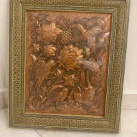 تابلو قلمرنی شده مسی