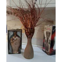 دو عدد گلدان همراه با جعبه