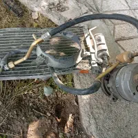کمپرسور رادیاتور کولر پراید  با فن