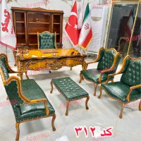 میز کلاسیک مدیریت فدرال مبلمان SHAKHDAR اداری