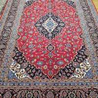 فرش دستبافت کاشان  جفت ۹ متری لاکی