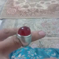 انگشتر نقره وزن ۳۶ گرم