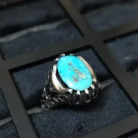 انگشتر فیروزه مردانه