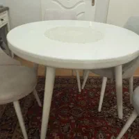 میز نهارخوری ۴ نفره (برند برگ سبز)