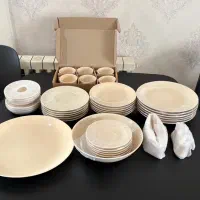 چینی بلور استون ور با کیفیت و تک رنگ عالی