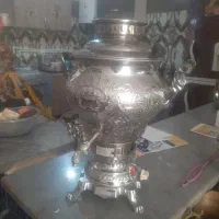 سماوره برنجی گازی